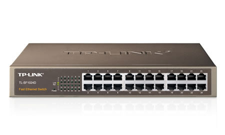 Switch De Red TP-LINK TL-SF1024D 24 Puertos