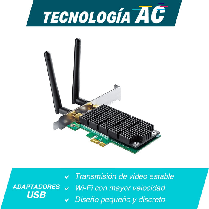 Tarjeta Dual TP-LINK Archer T4E