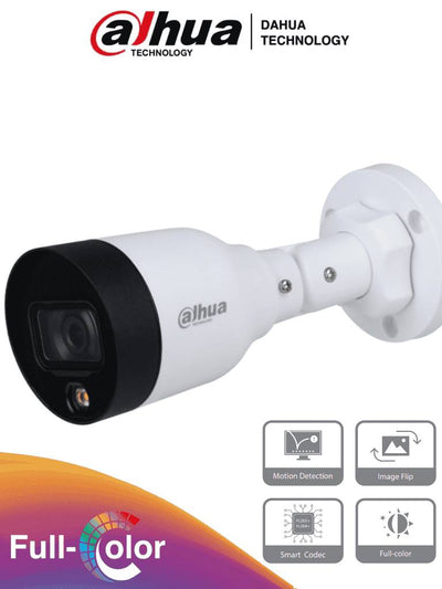 Cámara Bala Dahua Technology IPC-HFW1239S1-LED-S4 2 MP