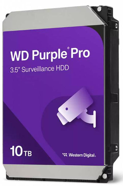 Disco Duro WD Purple Pro 10TB para Videovigilancia con IA