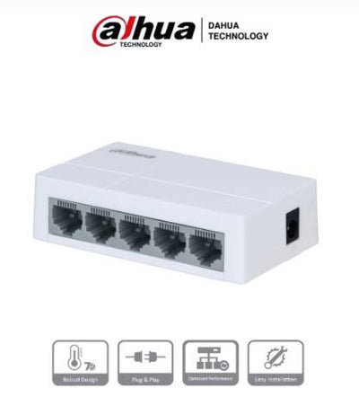 Switch De Red Dahua Technology DH-PFS3005-5ET