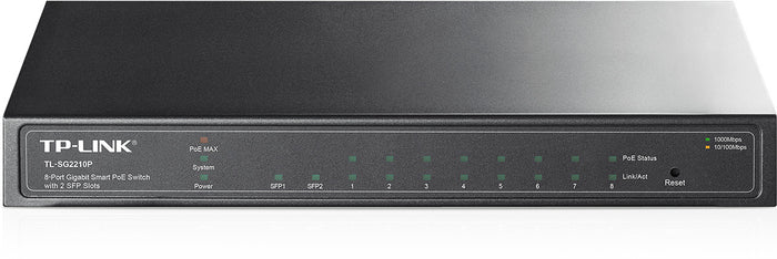 Switch De Red TP-LINK SG2210P 8 Puertos