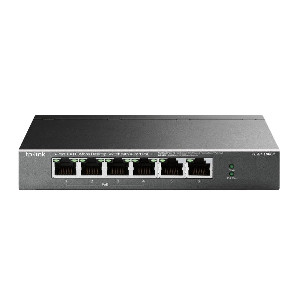 Switch De Red TP-LINK TL-SF1006P 6 Puertos