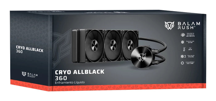 Enfriamiento y Ventilación Balam Rush CRYO ALLBLACK 360